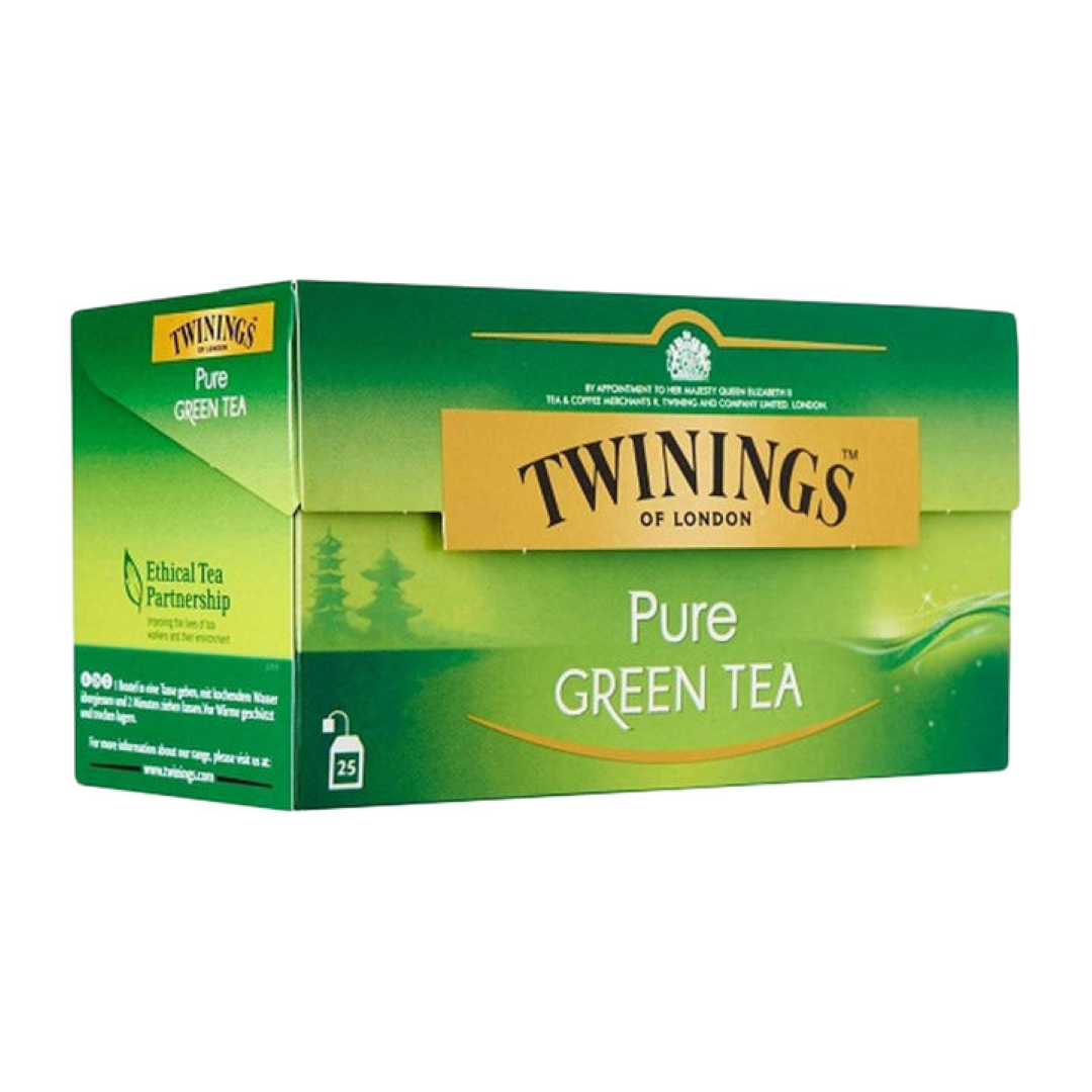 TWININGS PURE GREEN TEA 25'S